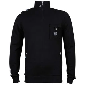 Carter Men's Mancer Knitted Jumper - Black - S - Noir Image 1