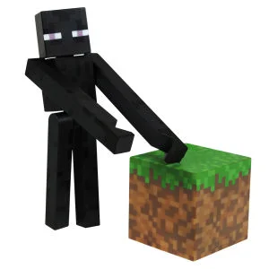 Figurine Enderman Minecraft – 7 cm Image 1
