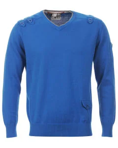 Men's Carter Ammo Knit - Blue - S - Bleu Image 1