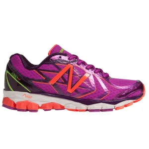 New Balance Women's NBX 1080v4 Trainers - Purple/Yellow - 4 - Violet Image 1