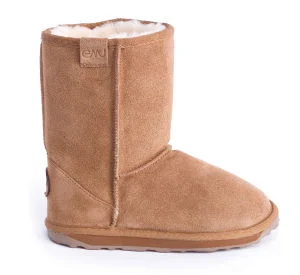 EMU Australia Kids' Wallaby Lo Sheepskin Boots - Chestnut - UK 7 Image 1