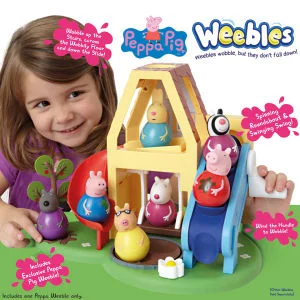 Peppa Pig Weebles Wind and Wobble Playhouse Image 1
