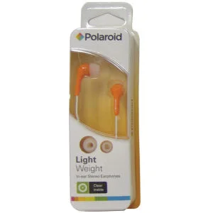 Polaroid Earphones - Orange (PEP14ORG) Image 1