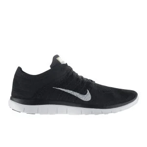 Nike Men's Free Flyknit 4.0 Running Shoes - Black - 7 - Noir Image 1