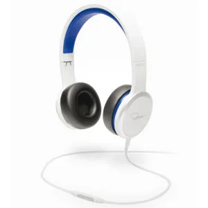 Wesc Rza Street Headphones - Blue/White Image 1