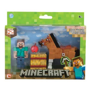 Minecraft – Coffret figurine et cheval Image 1