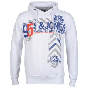 Smith & Jones Men's Asterio Hoody - White - S - Blanc Image 1