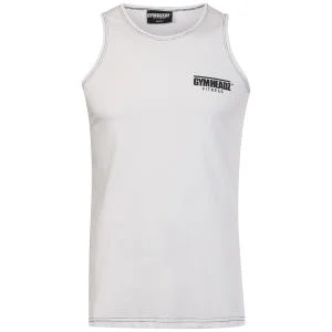 Gymheadz Sportswear Men's White Fitness Tank Top - S - Blanc Image 1