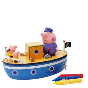 Peppa Pig Grandpa Pigs Bathtime Boat Image 1