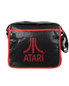 Atari Logo Front Courier Bag Image 1