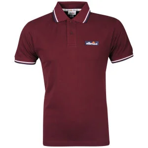 Ellesse Men's Challenge Polo Shirt - Burgundy - S - Burgundy Image 1