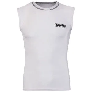Gymheadz Men's Performance Skin Range Vest White - S - Blanc Image 1