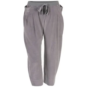 Chloe Women's Loose Fitting Loungewear Trousers - Brown - 10 - Gris Image 1