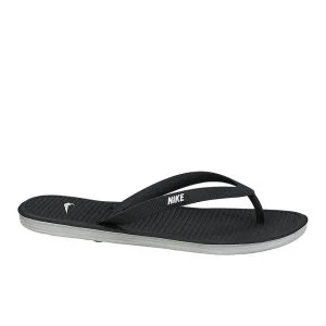 Nike Men's Solarsoft Thong Flip Flops - Black - 7 - Noir Image 1