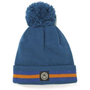 Duck and Cover Men's Striped Bobble Hat - Uniform Fjord Image 1
