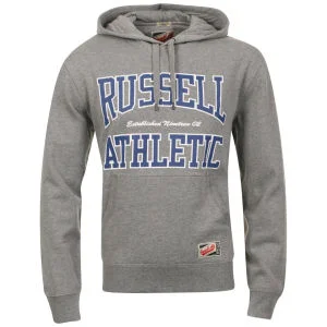Russell Athletic Men's Coyne Hoody - Grey - S - Gris Image 1