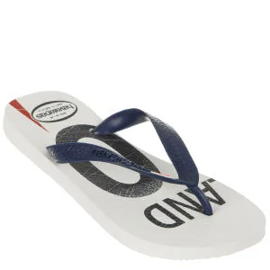 Havaianas Unisex Team England Flip Flops - White - 2 - Blanc Image 1