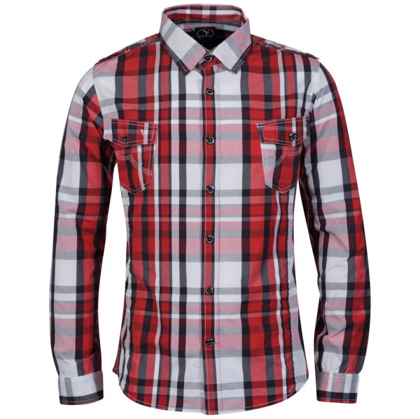 Benzini Men's Item Shirt Red - S - Rouge Image 1