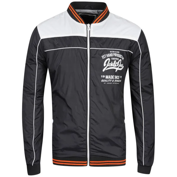 Jack & Jones Men's Kick Jacket - Black - S - Noir Image 1