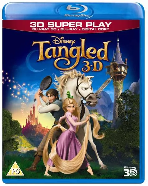 Tangled: 3D Super Play (Includes 3D Blu-ray, 2D Blu-ray and Digital Copy) Image 1