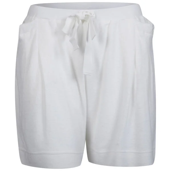 Chloe Women's Ribbon Short - White - 10 - Blanc Image 1