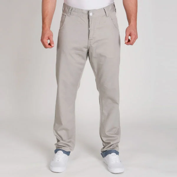 55 Soul Men's Space Chinos - Stone - 30R - Pierre Image 1