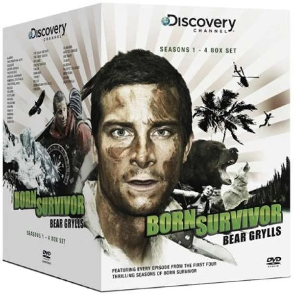 Born Survivor Bear Grylls - Series 1-4 Box Set Image 1