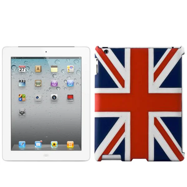 iPad 2 16GB White and Proporta Union Jack Backshell Image 1