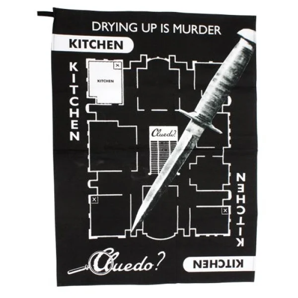 Cluedo Tea Towel Image 1