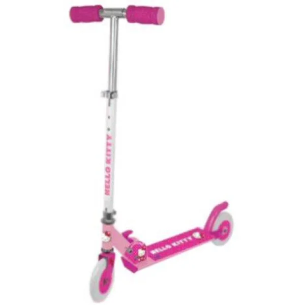 Hello Kitty Scooter White and Pink Image 1