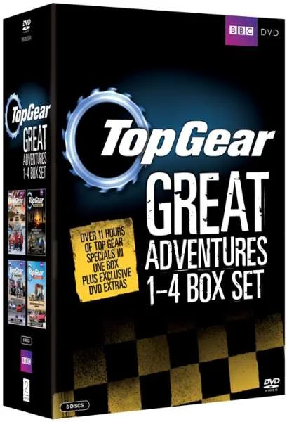 Top Gear: The Great Adventures - Box Set 1-4 Image 1