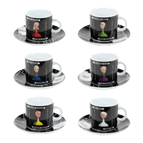 Cluedo Espresso Mug Set Image 1
