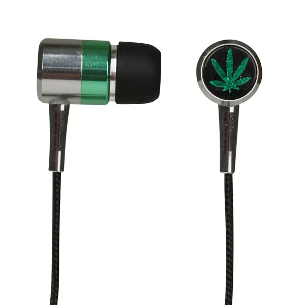 Section 8 Legalize It Earphones in Tribute Packaging Image 1