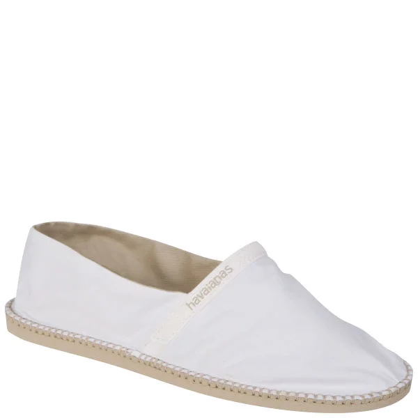 Havaianas Unisex Espadrilles - White - 3.5 - Blanc Image 1