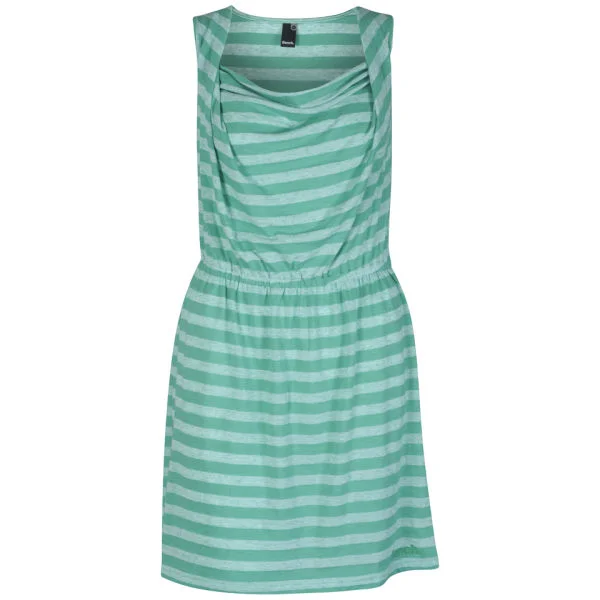 Bench Women's Handle Stripe Jersey Dress - Green - XS - Vert Citron Image 1