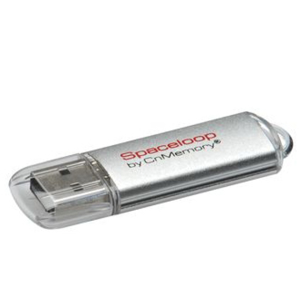 CnMemory 8GB Spaceloop Metal USB 2.0 Flash Drive Image 1