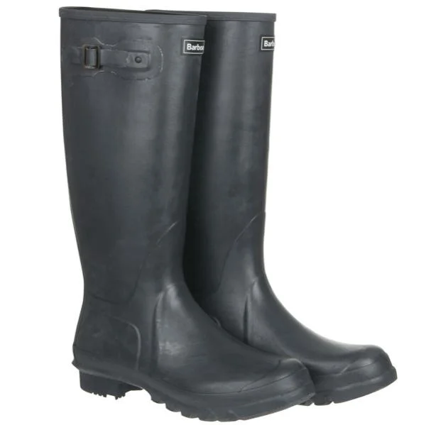 Barbour Town and Country Wellington Boots - Blue - 10 - Bleu Image 1