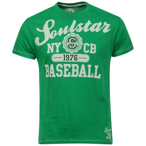 Soul Star Men's Beeball T-Shirt - Green - S - Vert Citron Image 1