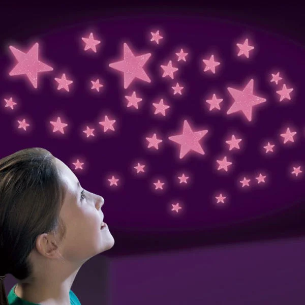 Etoiles Phosphorescentes Roses -Glowstars Image 1