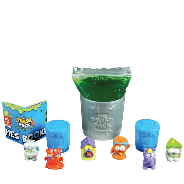 The Trash Pack Liquid Oooze Pack - Series 3 - 6 Trashies in Bins Image 1