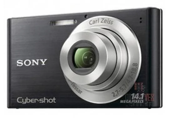 Sony DSCW320B 14MP 4x Optical Zoom 2.7 Inch LCD - Black (DSCW320B.CEH) Image 1