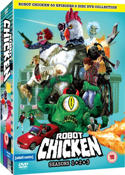 Robot Chicken - Series 1-3 - Complete Image 1