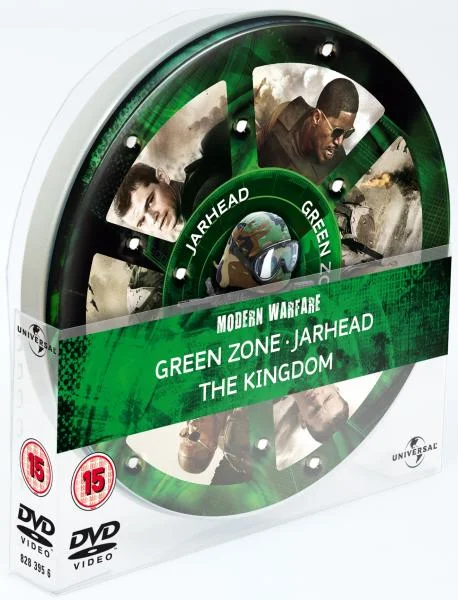 Modern Warfare Tin (Green Zone / Jarhead / The Kingdom) Image 1