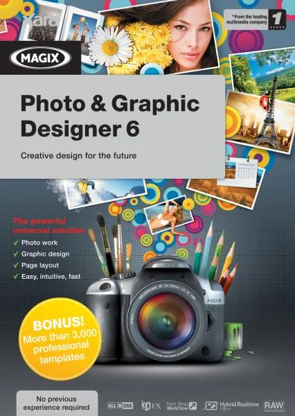 MAGIX Xara Photo & Graphic Designer 6 Image 1