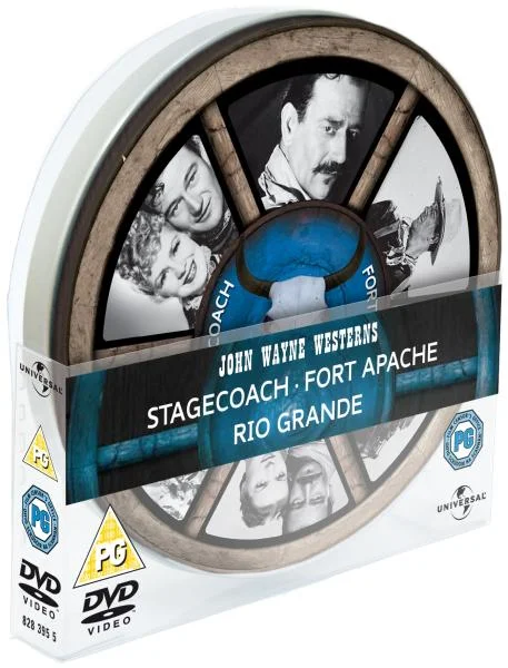 John Wayne Westerns - Tin Box Set Image 1
