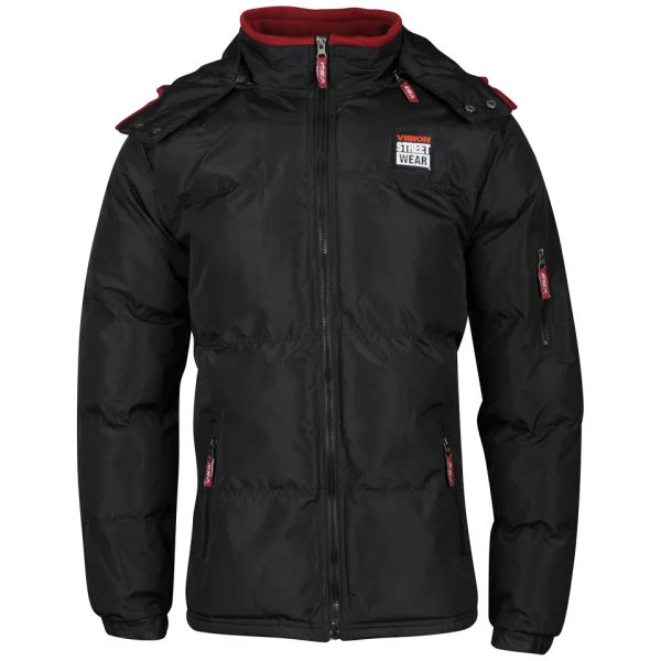 Vision Street Wear Men's Honeycomb Jacket - Black - S - Noir Image 1