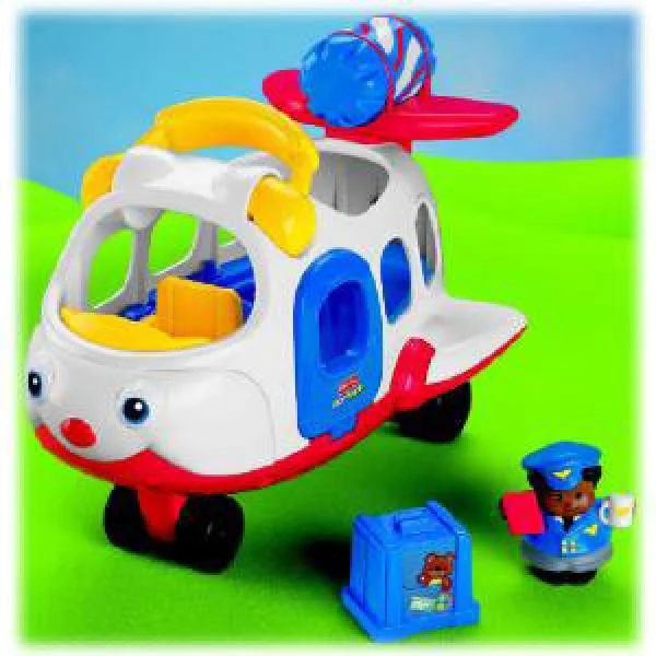 Fisher Price World Of Little People Airplane Image 1