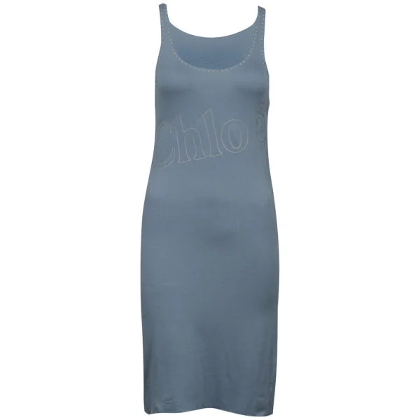 Chloe Women's Vest Dress - Blue - 12 - Bleu Image 1