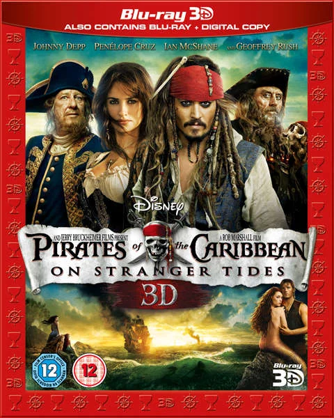 Pirates of the Caribbean: On Stranger Tides - Super Play (3D Blu-Ray, 2D Blu-Ray and Digital Copy) Image 1