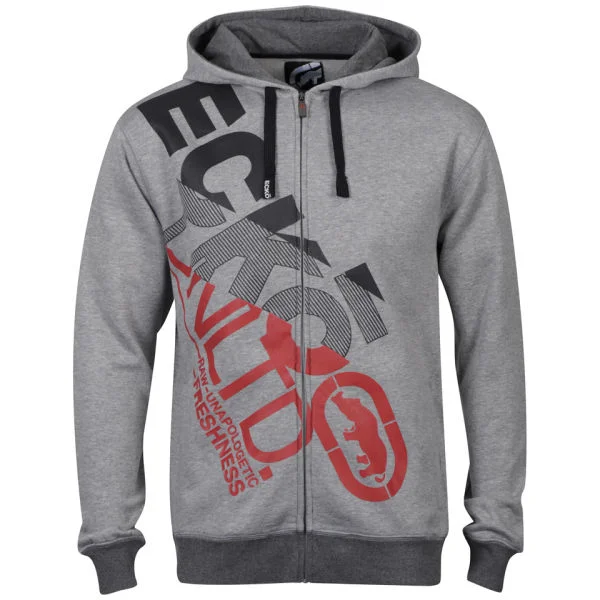 Ecko Men's Elmwood Hoody - Grey - S - Gris Image 1